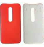 Imbi Orange Fiber Back Panel For Motorola Moto G3