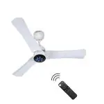 Atomberg Renesa Plus 900 MM 3 Blade Bldc Motor Energy Saving Anti-Dust Ceiling Fan With Remote Control, Pearl White
