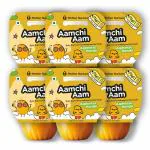 Mother Nurture Aamchi Aam - Alphonso Mango Puree Stage 1 Baby Food (Pack of 6)