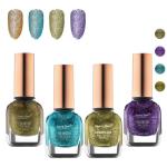 Seven Seas Color Stay Nail Polish Glitter Combo (Pack Of 4)