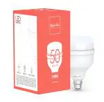 Fybros Warm White Hybrid Round Led Night Bulb Bedroom Lights For Home 50 Watts