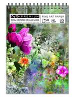 Craft Qila Paper Watercolor Painting (50 Sheets, 100 Pages) A5 Sketchbook|Top Spiral-Bound Sketchpad For Artists|Professional Grade Drawing And Sketchbook