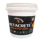 METACRETE Premium Epoxy Grout for Tiles Crack Filler (5 kg) - Black gold