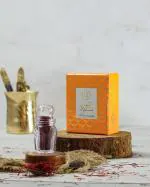LN Gold Saffron Luxury Gift Box 1 Gram, Pure Organic fresh Saffron, Kashmiri Kumkuma Puvvu/ Kumkumapoovu/ Kukumpuvvu- Original for Pregnant Women and new born baby. Best Saffron/Kesar/Zafran used For Pooja, Tilak And Gifting Purpose. (Pack of 1)