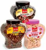 Percy Breakfast (Chocolate Fills, Strawberry Fills and Chocos Vanilla Fills Cereals), 3Jars, 1450 g