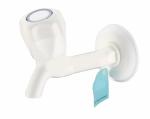 New Ware PTMT Long Body Bib Cock - PVC Bib Tap/Water Tap (Size 1/2