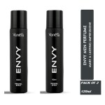 Envy Eau De Parfum Spray For Men, 60ml (Pack Of 2)