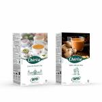 Cherise Tapri Combo of Premium Calcutta Elaichi Chai and Delhi Adhrak Chai (23 g x 7 Sachets Each)