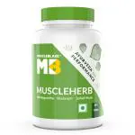 MuscleBlaze MuscleHerb, Ashwagandha, Shatavari and Safed Musli, For Muscle Gain & Performance, Ayurveda For Performance, Ayush Approved, 60 Tablets