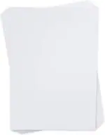 REDGE Printing Paper White Plain Size A4 (8X11 Inch) 75 GSM Pack of 100 Sheets