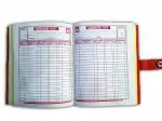 LRS 100 GSM Maplitho Paper with Tich Button Ledger Book