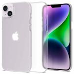 SPIGEN Matte Clear Thermoplastic Polyurethane Air Skin Back Cover Case Compatible With Iphone 14 Plus Poly Carbonate