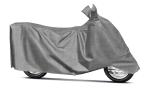 FCS All Weather Protection Lightweight Yet Durable Dust Proof Bike / Scooter / Scooty Cover Body Cover for Scooter MASH 50 BIBOP 4T Race (Grey)