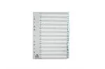 Eslee File Divider | Subject Divider / Separator Set | Best for A4 Size Ring Binders | Tab of 1 to 25 | White - (EO13125 White)