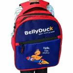 BellyDuck Kid's School Bag - Cute Cartoon Printed Backpack for Girls and Boys | Kindergarten | Picnic | Nursery, LKG, UKG | Size - (17 L) 35 H X 28 W X 17 D Cms