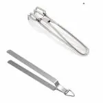 Chefkit Stainless Steel Wire Tong With Chimta , Roti Chapati Chimta/Pakkad Combo Pack