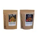 Evolve Healthy Snacks Pack of 2 Super Grains Combo | Moong Daal Chips | Quinoa Masala Puff
