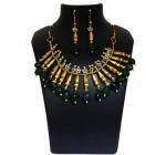JAYA VISION ENTERPRISES Gemstone Aventurine Tumble & metal beads Necklace