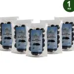 Farmbean Premium Dried Blueberry Plum 1kg (Pack of 5) | Dehydrated Plum, Dried Fruit Plums| Real dried fruit | | Healthy Sweet Treats| Rich in Calcium, Antioxidant, Fibers and Vitamin K | Vegan, Non-GMO & No Preservatives