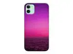MobiEra Apple iPhone 11 Magenta Sea Wallpaper Plastic Designer Printed Hard Case Cover