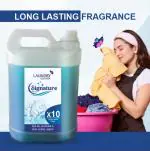 Signature Clean Liquid Detergent | Liquid Detergent Top Load | Liquid Detergent For Front Load Washing Machine | Liquid Detergent For Washing Machine | Laundry Liquid For Fabric Care (5 Litre)