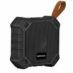 GIZMORE Cube 5W Wireless Bluetooth Portable Speaker|Play Back Time 12h|in-Built Mic for Calling |TWS Function|52MM Dynamic Bass Driver|Multiple connectivity SD Card & USB (Black)