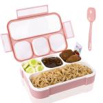 WISHKEY BPA Free Lunch Box With 4 Compartments for Kids, 1000 ml
