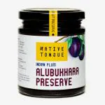 Native Tongue's Pure & Delicious Alubukhara Preserve | All Natural easy to spread | Alubukhara Preserve | Alpagoda Pandu | alpakoda pazham | 200 gm