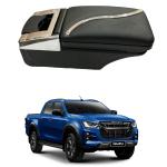 Oshotto PU Leather AR-02 Car Armrest Console Box Compatible with Isuzu D-Max V-Cross - Black