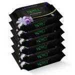 NOVEL Refereshing Wipes Lavendar Fragnance Pack of 6 (150 Wipes)