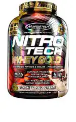Muscletech Performance Series Nitrotech Cookies and Cream 100% Whey Gold Protein Powder 2.50 kg