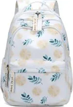 HBC College bag for girls / school bags / girls bag 12 L Backpack (White)