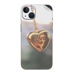 GADGETSWRAP Printed Vinyl Skin Sticker for iPhone 15- Love Locket