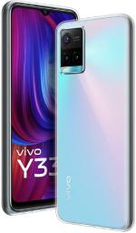 PAEDICON Back Cover for Vivo Y21, Vivo Y21 2021 Edition, Vivo Y33s, Vivo Y21T, Vivo Y33T 4G, Vivo Y21A 4G (Transparent, Grip Case, Silicon, Pack of: 1)