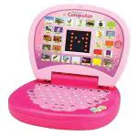 Pulsbery ABC & 123 Kids Learning Educational Laptop For Kids With LED Display Pink & Blue Color