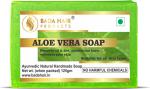 Badahair Aloe Vera Handmade Bath Soap With Vitamin E, Glycerine, 125 G