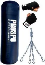 Prospo Punching Bag, Boxing Bag, Boxing Kit, 36