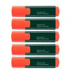 BRAND HOME - Faber Castell Classic Textliner Highlighters Pen Set of 5 (Orange)