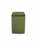The Furnishing Tree Washing Machine Cover Check Military Compatible for Godrej 6.2 Kg Fully-Automatic Top Loading WT 620 CFS