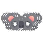 Festiko 12 Pcs Koala Theme Eye Masks, Koala Eye Masks For Kids