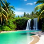 Love Creation A4 Size poster print for creative wall art- beach-bliss-9547( Sticker)