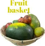 DKB Store_Handcrafted Bamboo Basket (For Fruits, Vegetables, Stationary, Pooja Needs)