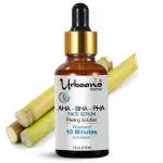 Urbaano Herbal 30% Peeling Solution (24% AHA + 1% BHA + 5%PHA) for Glowing Skin, Smooth Texture & Pore Cleansing |AHA BHA PHA Skin Friendly Peel For Weekend Exfoliation| 30ml