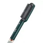 Gabbar Electric Straight Comb Hair Straightener/Hair Styler Brush for Women-FH-909 (Green)