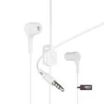 Ubon White UB 770 Universal In Ear Wired Deep Bass Earphone With Mic