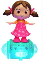 Toyvala Plastic Musical Revolve Girl Toy with Flashing 5D Lights 3 years