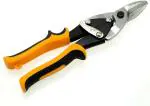 DUMDAAR Heavy Duty Sheet Metal Hand Steel Cutting Tin Snips Scissors Cutters Metal Cutter