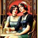 Love Creation A4 Size poster print for creative wall art- le-caf-de-paris-print-5992(Non Sticker)