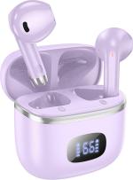 hoco. EQ1 TWS Earbuds With 40 Hours Playtimes and ASAP Charge Bluetooth Headset (Purple, In the Ear)