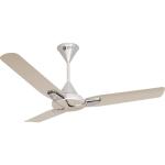 Orient Electric Jazz Trendz 1200MM Metallic White Chrome Decorative Ceiling Fan